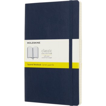 Classic L softcover notitieboek - ruitjes